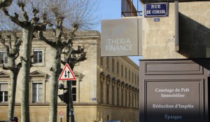 Agence Théria Finance rue de Cursol Bordeaux